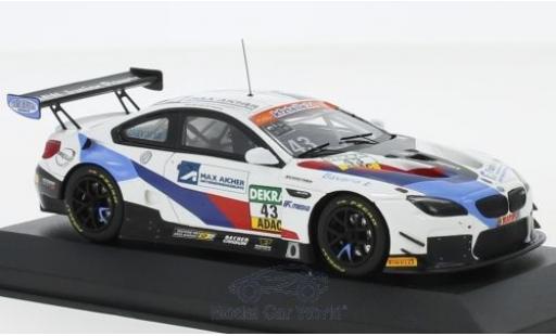 Miniature Bmw M6 1/43 Minichamps GT3 No.43 Schnitzer Motorsport ADAC GT Masters 2018 D.Marschall/V.Bouveng Bmw M6 1/43 Minichamps GT3 No.43 Schnitzer Motorsport ADAC GT Masters 2018 D.Marschall/V.Bouveng miniature