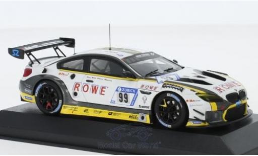 Bmw M6 1/43 Minichamps GT3 No.99 Rowe Racing 24h Nürburgring 2017 P.Eng/M.Martin/M.Basseng/A.Sims miniature