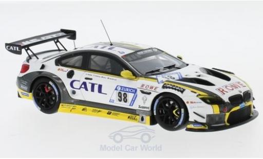Bmw M6 1/43 Minichamps GT3 No.99 Rowe Racing CATL 24h Nürburgring 2017 M.Palttala/N.Catsburg/A.Sims/R.Westbrook miniature