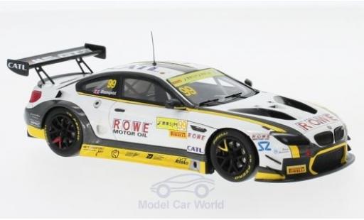 Bmw M6 1/43 Minichamps GT3 No.99 Rowe Racing GT Cup Macau 2017 T.Blomqvist miniature
