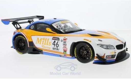 Miniature Bmw Z4 E89 1/18 Minichamps GT3 (E89) No.46 Mills Racing Pirelli World Challenge 2016 K. Wittmer/M.Mills Bmw Z4 E89 1/18 Minichamps GT3 (E89) No.46 Mills Racing Pirelli World Challenge 2016 K. Wittmer/M.Mills miniature