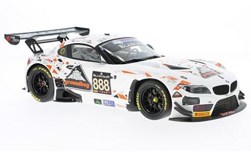 Miniature Bmw Z4 1/18 Minichamps GT3 (E89) No.888 Triple Eight Racing 24h Spa 2015 L.Mowle/R.Ratcliff/J.Osborne/D.Müller Bmw Z4 1/18 Minichamps GT3 (E89) No.888 Triple Eight Racing 24h Spa 2015 L.Mowle/R.Ratcliff/J.Osborne/D.Müller miniature