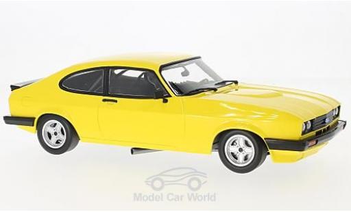 Miniature Ford Capri 1/18 Minichamps 3.0 jaune 1978 Ford Capri 1/18 Minichamps 3.0 jaune 1978 miniature