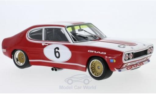Miniature Ford Capri 2600 1/18 Minichamps MKI RS 2600 No.6 Grab -Tuning Siegen 6h Nürburgring 1973 K-L.Weiss/K.Ludwig Ford Capri 2600 1/18 Minichamps MKI RS 2600 No.6 Grab -Tuning Siegen 6h Nürburgring 1973 K-L.Weiss/K.Ludwig miniature