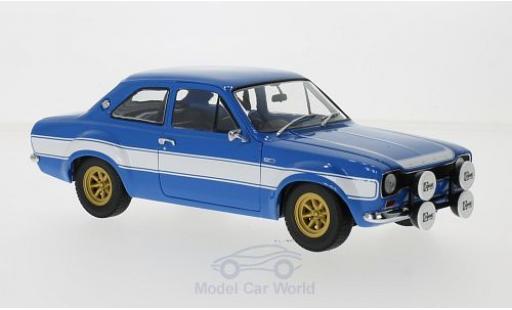 Miniature Ford Escort 1/18 Minichamps I RS1600 FAV bleue/blanche 1970 Ford Escort 1/18 Minichamps I RS1600 FAV bleue/blanche 1970 miniature