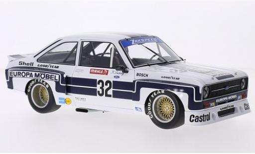 Miniature Ford Escort 1/18 Minichamps II RS 1800 No.32 Europa Möbel DRM Nürburgring 1976 K.Ludwig Ford Escort 1/18 Minichamps II RS 1800 No.32 Europa Möbel DRM Nürburgring 1976 K.Ludwig miniature