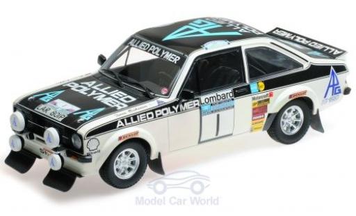 Miniature Ford Escort 1/18 Minichamps MK II RS 1800 No.1 Allied Polymer Group Allied Polymer Rallye RAC Lombard 1975 T.Mäkinen/H.Liddon Ford Escort 1/18 Minichamps MK II RS 1800 No.1 Allied Polymer Group Allied Polymer Rallye RAC Lombard 1975 T.Mäkinen/H.Liddon miniature
