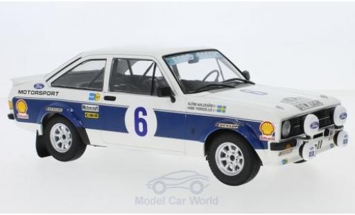 Miniature Ford Escort 1/18 Minichamps MK II RS 1800 No.6 Motor Co. LTD Rallye WM Rallye Acropolis 1977 B.Waldegard/H.Thorszelius Ford Escort 1/18 Minichamps MK II RS 1800 No.6 Motor Co. LTD Rallye WM Rallye Acropolis 1977 B.Waldegard/H.Thorszelius miniature