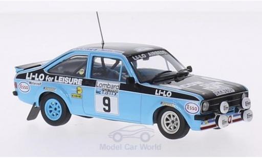 Miniature Ford Escort MKI 1/43 Minichamps MKII RS 1800 RHD No.9 Li-Lo Rallye WM RAC Rallye 1978 R.Clark/N.Wilson Ford Escort MKI 1/43 Minichamps MKII RS 1800 RHD No.9 Li-Lo Rallye WM RAC Rallye 1978 R.Clark/N.Wilson miniature