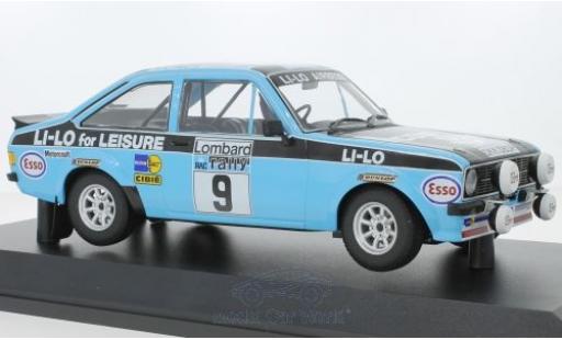 Miniature Ford Escort 1/18 Minichamps RS 1800 No.9 Li-Lo Equipe Esso Rallye RAC Lombard 1978 R.Clark/N.Wilson Ford Escort 1/18 Minichamps RS 1800 No.9 Li-Lo Equipe Esso Rallye RAC Lombard 1978 R.Clark/N.Wilson miniature