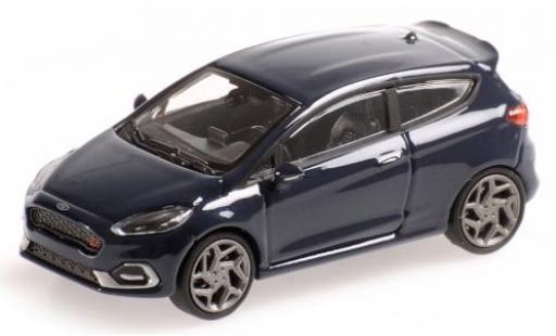 Ford Fiesta 1/87 Minichamps ST bleue 2018 1:87 miniature