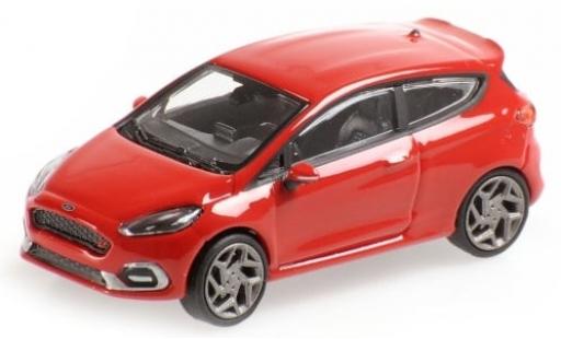 Ford Fiesta 1/87 Minichamps ST rouge 2018 1:87 miniature