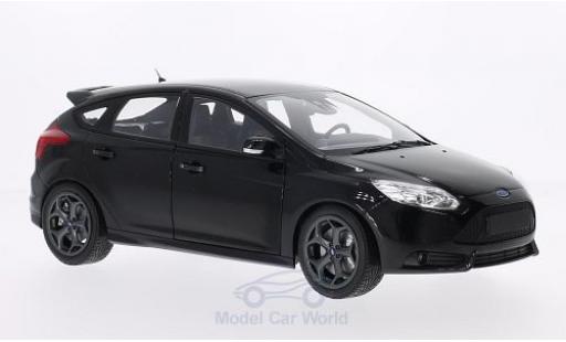 Miniature Ford Focus ST 1/18 Minichamps ST metallise noire 2011 Ford Focus ST 1/18 Minichamps ST metallise noire 2011 miniature