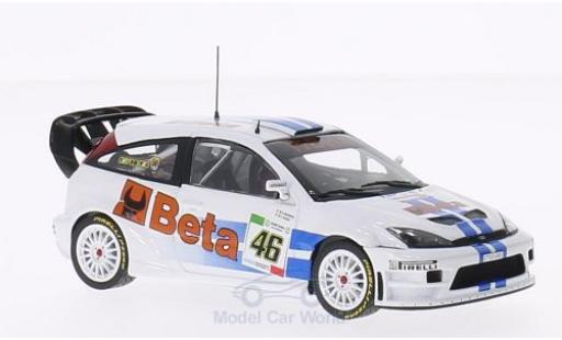 Miniature Ford Focus 1/43 Minichamps WRC No.46 Beta Rallye Monza 2007 V.Rossi Collection V.Rossi/C.Cassina Ford Focus 1/43 Minichamps WRC No.46 Beta Rallye Monza 2007 V.Rossi Collection V.Rossi/C.Cassina miniature