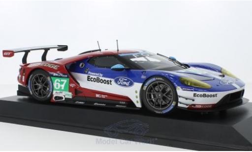 Miniature Ford GT 1/18 Minichamps No.67 Chip Ganassi Racing UK 24h Le Mans 2016 M.Franchitti/A.Priaulx/H.Tincknell Ford GT 1/18 Minichamps No.67 Chip Ganassi Racing UK 24h Le Mans 2016 M.Franchitti/A.Priaulx/H.Tincknell miniature