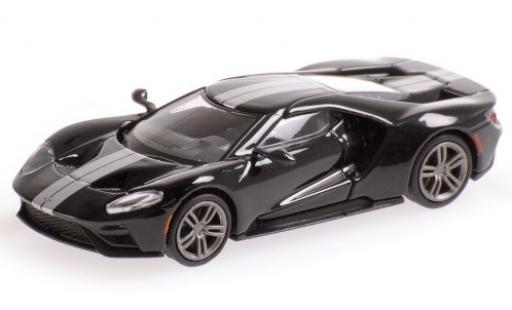 Miniature Ford GT 1/87 Minichamps noire/grise 2018 Ford GT 1/87 Minichamps noire/grise 2018 miniature