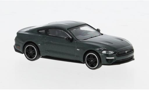 Miniature Ford Mustang 1/87 Minichamps GT metallise verte 2018 1:87 Ford Mustang 1/87 Minichamps GT metallise verte 2018 1:87 miniature