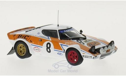 Miniature Lancia Stratos 1/43 Minichamps HF No.8 BIC Rallye WM Rallye Griechenland 1978 T.Livieratos/M.Manolis Lancia Stratos 1/43 Minichamps HF No.8 BIC Rallye WM Rallye Griechenland 1978 T.Livieratos/M.Manolis miniature