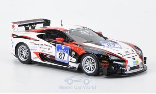 Miniature Lexus LFA 1/43 Minichamps No.87 Gazoo Racing 24h Nürburgring 2011 Kinoshita/Wakisaka/Lotterer Lexus LFA 1/43 Minichamps No.87 Gazoo Racing 24h Nürburgring 2011 Kinoshita/Wakisaka/Lotterer miniature