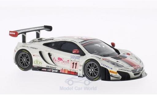 Miniature McLaren MP4-12C 1/43 Minichamps 12C GT3 No.11 24h Spa 2013 /M.Parisy McLaren MP4-12C 1/43 Minichamps 12C GT3 No.11 24h Spa 2013 /M.Parisy miniature