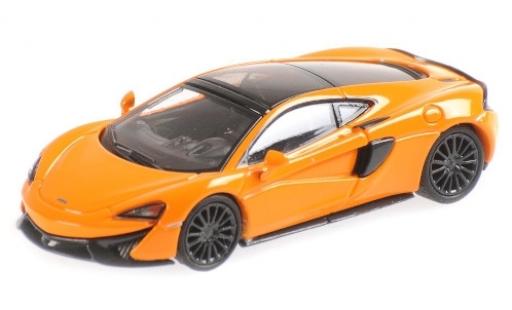 Miniature McLaren 570 1/87 Minichamps GT orange McLaren 570 1/87 Minichamps GT orange miniature