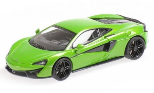 Miniature McLaren 570 1/87 Minichamps S metallise verte McLaren 570 1/87 Minichamps S metallise verte miniature