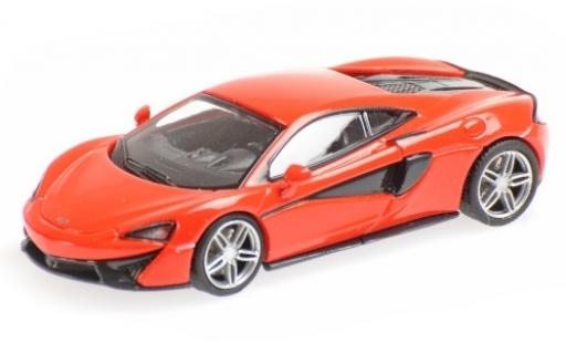 Miniature McLaren 570 1/87 Minichamps S rouge McLaren 570 1/87 Minichamps S rouge miniature