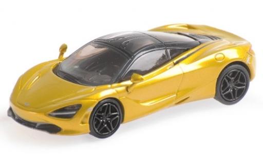Miniature McLaren 720 1/87 Minichamps S metallise jaune McLaren 720 1/87 Minichamps S metallise jaune miniature