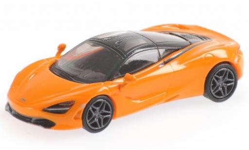 Miniature McLaren 720 1/87 Minichamps S orange McLaren 720 1/87 Minichamps S orange miniature