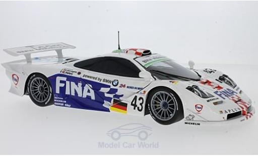 Miniature McLaren F1 1/18 Minichamps GTR No.43 Bmw Motorsport 24h Le Mans 1997 P.Kox/R.Ravaglia/E.Helary ohne Vitrine McLaren F1 1/18 Minichamps GTR No.43 Bmw Motorsport 24h Le Mans 1997 P.Kox/R.Ravaglia/E.Helary ohne Vitrine miniature