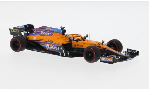Miniature McLaren F1 1/43 Minichamps MCL35M No.3 Team Formel 1 GP Abu Dhabi 2021 1:43 McLaren F1 1/43 Minichamps MCL35M No.3 Team Formel 1 GP Abu Dhabi 2021 1:43 miniature
