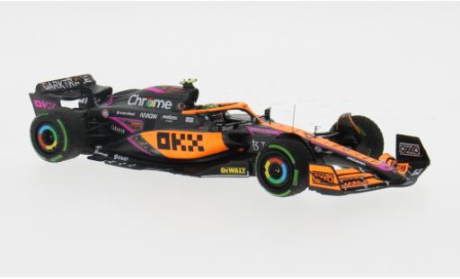Miniature McLaren F1 1/43 Minichamps MCL36 No.4 Team Formel 1 GP Singapur 2022 1:43 McLaren F1 1/43 Minichamps MCL36 No.4 Team Formel 1 GP Singapur 2022 1:43 miniature