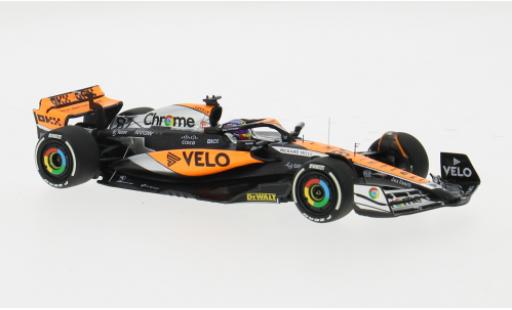 Miniature McLaren F1 1/43 Minichamps MCL60 No.81 Team Formel 1 GP Großbritannien 2023 1:43 McLaren F1 1/43 Minichamps MCL60 No.81 Team Formel 1 GP Großbritannien 2023 1:43 miniature