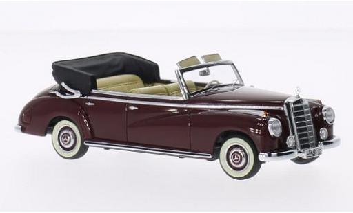 Miniature Mercedes 300 1/43 Minichamps Cabriolet (W186) rouge 1952 Mercedes 300 1/43 Minichamps Cabriolet (W186) rouge 1952 miniature