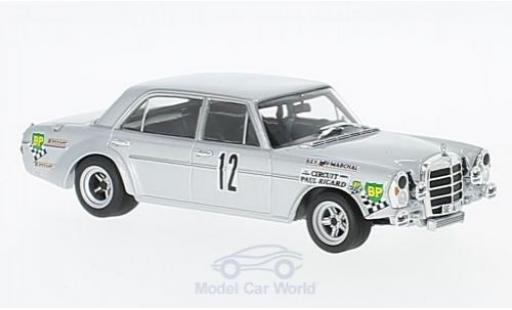 Miniature Mercedes 300 SEL 1/43 Minichamps SEL 6.8 AMG No.12 12h Paul Ricard 1971 K.Behrmann/J-P.Jabouille/J.Dolhem Mercedes 300 SEL 1/43 Minichamps SEL 6.8 AMG No.12 12h Paul Ricard 1971 K.Behrmann/J-P.Jabouille/J.Dolhem miniature