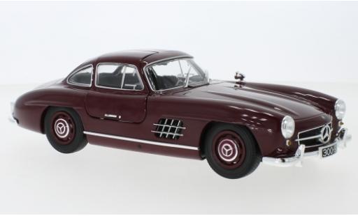 Miniature Mercedes 300 1/18 Minichamps SL (W198) rouge 1955 Mercedes 300 1/18 Minichamps SL (W198) rouge 1955 miniature