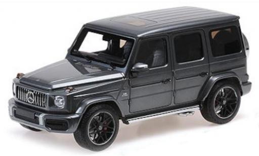 Miniature Mercedes Classe G 1/18 Minichamps AMG G63 metallise grise 2018 Mercedes Classe G 1/18 Minichamps AMG G63 metallise grise 2018 miniature