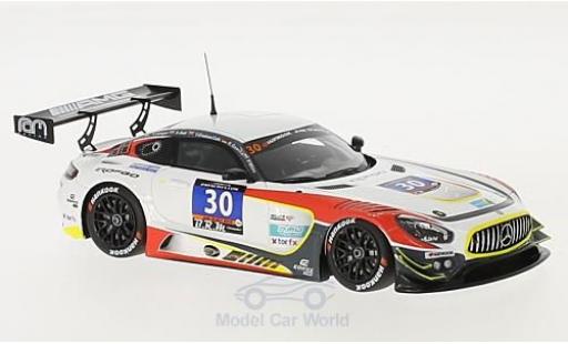 Miniature Mercedes AMG GT 1/43 Minichamps 3 No.30 RAM Racing 24h Dubai 2015 P.White/T.Jäger/T.Onslow-Cole/A.Jaeger Mercedes AMG GT 1/43 Minichamps 3 No.30 RAM Racing 24h Dubai 2015 P.White/T.Jäger/T.Onslow-Cole/A.Jaeger miniature