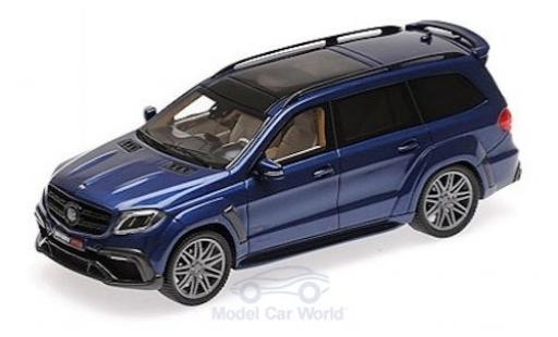 Miniature Mercedes Classe S 1/43 Minichamps Brabus 850 Widestar XL metallise bleue 2017 Basis AMG GLS 63 Mercedes Classe S 1/43 Minichamps Brabus 850 Widestar XL metallise bleue 2017 Basis AMG GLS 63 miniature