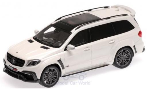 Miniature Mercedes Classe S 1/43 Minichamps Brabus 850 Widestar XL metallise blanche 2017 Basis AMG GLS 63 Mercedes Classe S 1/43 Minichamps Brabus 850 Widestar XL metallise blanche 2017 Basis AMG GLS 63 miniature