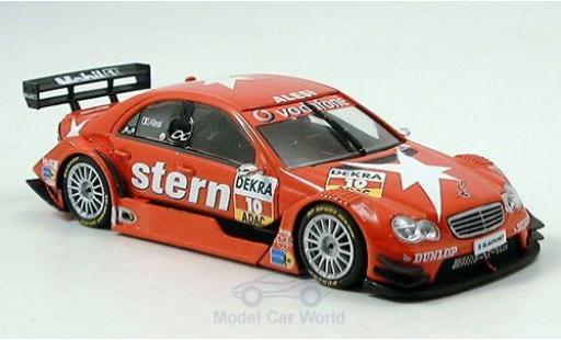 Miniature Mercedes Classe C DTM 1/43 Minichamps DTM No.10 Team Persson Stern DTM 2006 J.Alesi Mercedes Classe C DTM 1/43 Minichamps DTM No.10 Team Persson Stern DTM 2006 J.Alesi miniature