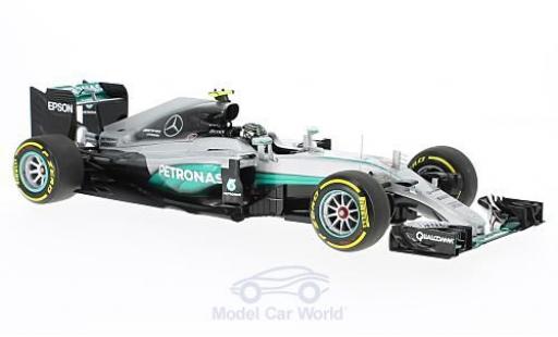 Miniature Mercedes F1 1/18 Minichamps W07 Hybrid No.6 AMG Petronas Team Formel 1 GP Abu Dhabi 2016 N.Rosberg Mercedes F1 1/18 Minichamps W07 Hybrid No.6 AMG Petronas Team Formel 1 GP Abu Dhabi 2016 N.Rosberg miniature