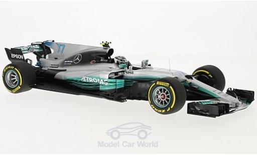 Miniature Mercedes F1 1/18 Minichamps W08 EQ Power+ No.77 AMG Petronas Motorsport Petronas Formel 1 GP Spanien 2017 V.Bottas Mercedes F1 1/18 Minichamps W08 EQ Power+ No.77 AMG Petronas Motorsport Petronas Formel 1 GP Spanien 2017 V.Bottas miniature