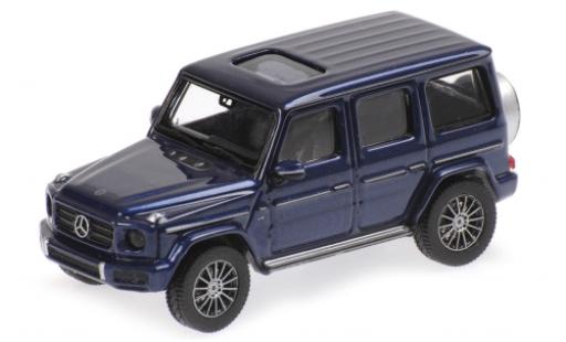 Miniature Mercedes Classe G 1/87 Minichamps (W463) metallise bleue 2018 Mercedes Classe G 1/87 Minichamps (W463) metallise bleue 2018 miniature