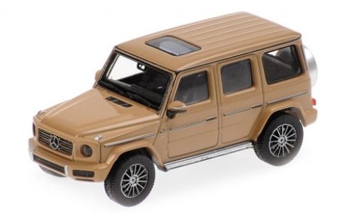Miniature Mercedes Classe G 1/87 Minichamps G500 (W463) beige 2018 Mercedes Classe G 1/87 Minichamps G500 (W463) beige 2018 miniature