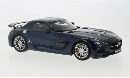 Miniature MG B 1/18 Minichamps Mercedes SLS A lack Series bleue 2013 1:18 MG B 1/18 Minichamps Mercedes SLS A lack Series bleue 2013 1:18 miniature