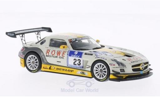 Miniature Mercedes SLS 1/43 Minichamps AMG GT3 No.23 ROWE Racing 24h Nürburgring 2013 Mercedes SLS 1/43 Minichamps AMG GT3 No.23 ROWE Racing 24h Nürburgring 2013 miniature