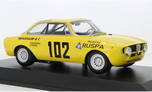 Alfa Romeo GT 1/18 Minichamps A 1300 No.102 Monzeglio Squadra Corse Targa Florio 1971 miniature