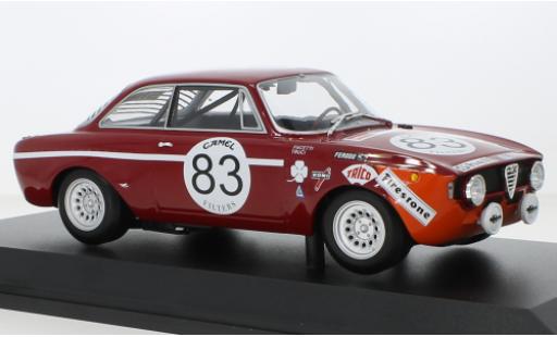 Alfa Romeo GT 1/18 Minichamps A 1300 No.83 Autodelta 24h Spa 1972 miniature
