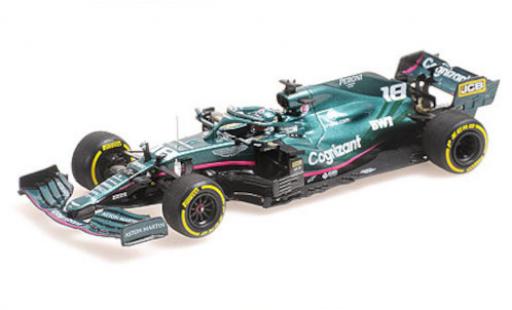 Miniature Aston Martin AMR2 1/43 Minichamps 1 No.18 Cognizant F1 Team Cognizant Formel 1 GP Bahrain 2021 Aston Martin AMR2 1/43 Minichamps 1 No.18 Cognizant F1 Team Cognizant Formel 1 GP Bahrain 2021 miniature